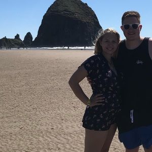 Floral V-neck Romper